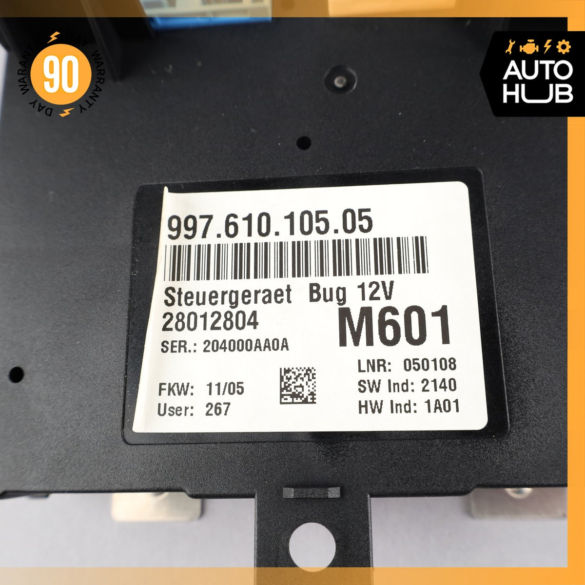 05-12 Porsche Boxster 987 Xenon Headlight Head Light Lamp Module 99761851201 OEM - photo 8
