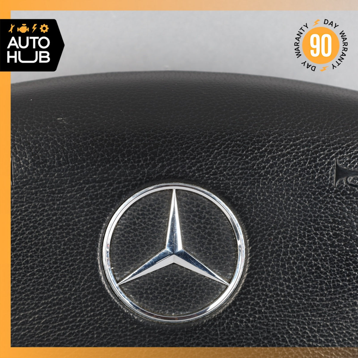 Mercedes R230 SL500 SL55 AMG CLK500 E350 Steering Wheel Airbag Air Bag Black OEM - photo 3