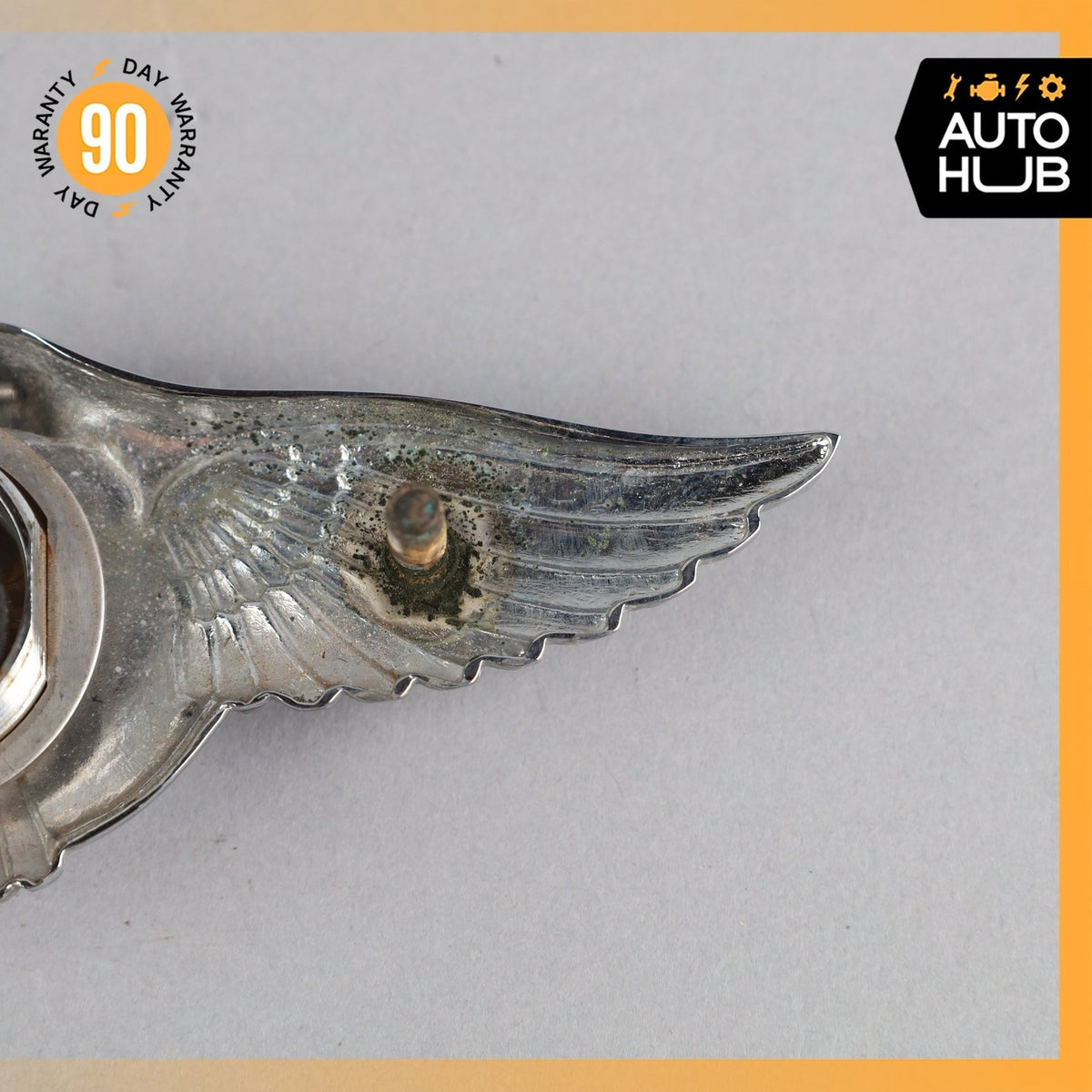 00-02 Bentley Arnage Trunk Lid Unlock Release Handle Emblem OEM 42k - photo 9