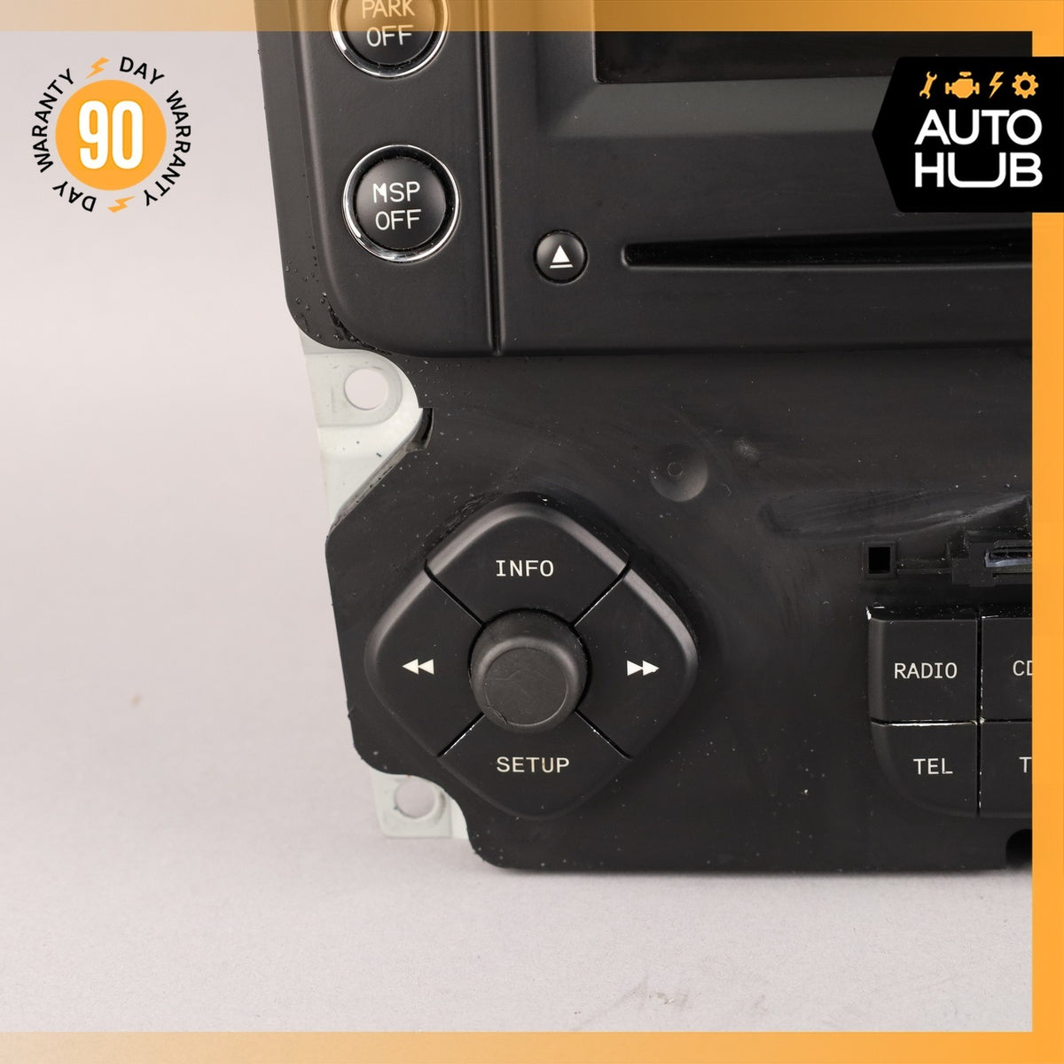 03-08 Maserati Quattroporte M139 Command Head Unit Navigation Radio Screen OEM - photo 8