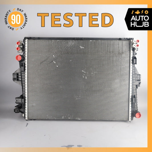 Porsche Cayenne 958 / Touareg Hybrid Engine Cooling Radiator AC Condenser Cooler - photo 1