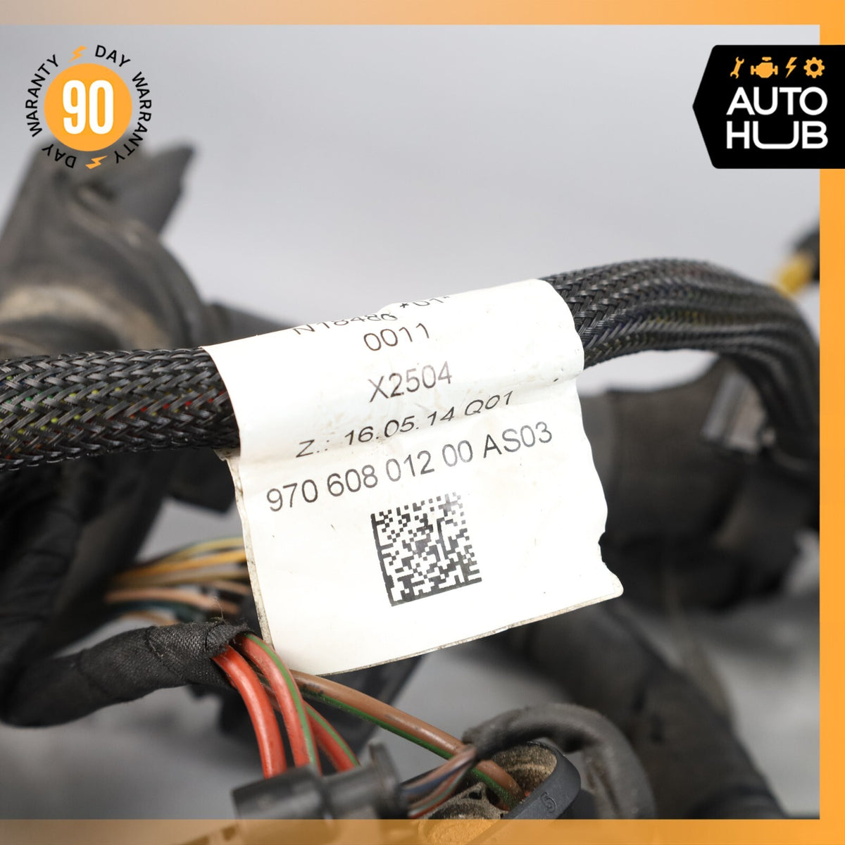 14-16 Porsche Panamera 970 Hybrid Engine Motor Wire Wiring Cable Harness OEM 86k - photo 21