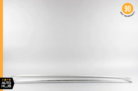 07-15 Audi Q7 4L Roof Rack Top Rail Molding Left and Right Set Chrome OEM - photo 1