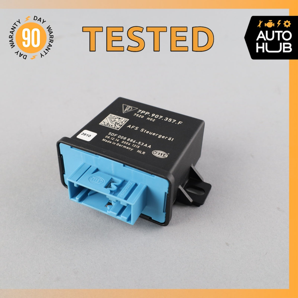 2015 Porsche Macan S 95B Headlight Control Module 7PP907357F OEM - photo 1