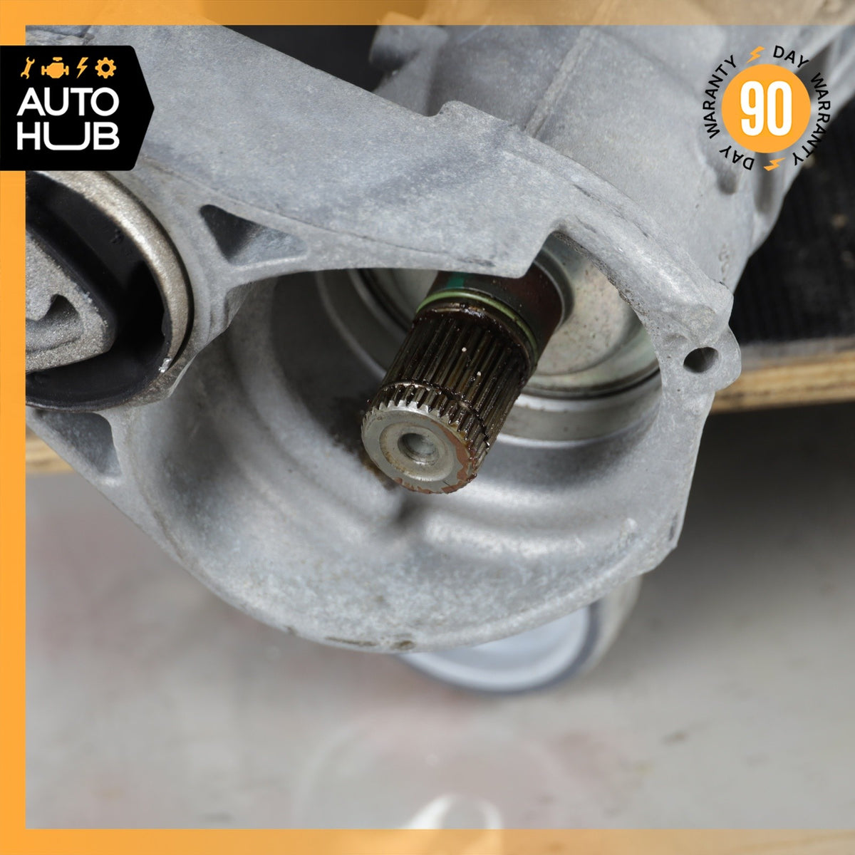 11-14 Porsche Cayenne 958 S 4.8L V8 Front Differential Axle Carrier Diff OEM - photo 22