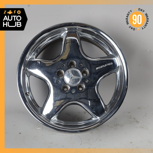 Mercedes W208 CLK320 SLK230 8.5 x 17 17" Rear Wheel Rim HWA1704000202 OEM - photo 1