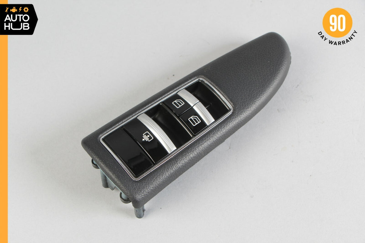 10-13 Mercedes W221 S550 S400 Rear Right Side Window Control Switch Black OEM - photo 5