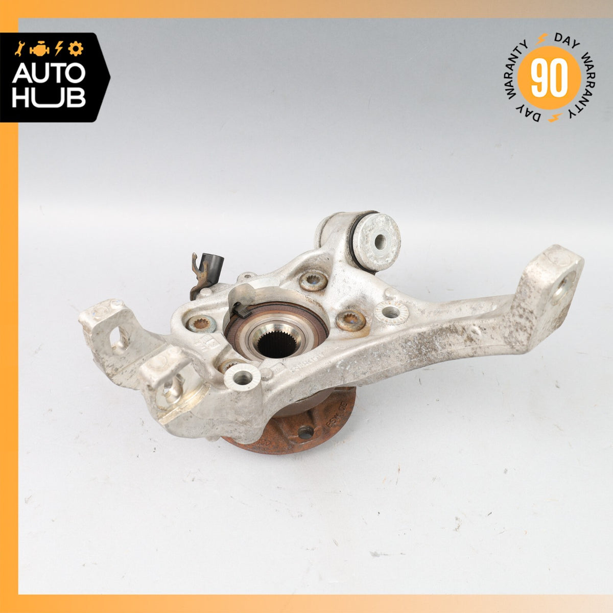 03-13 Bentley Continental GT Flying Spur Rear Left Side Spindle Knuckle Hub OEM - photo 15