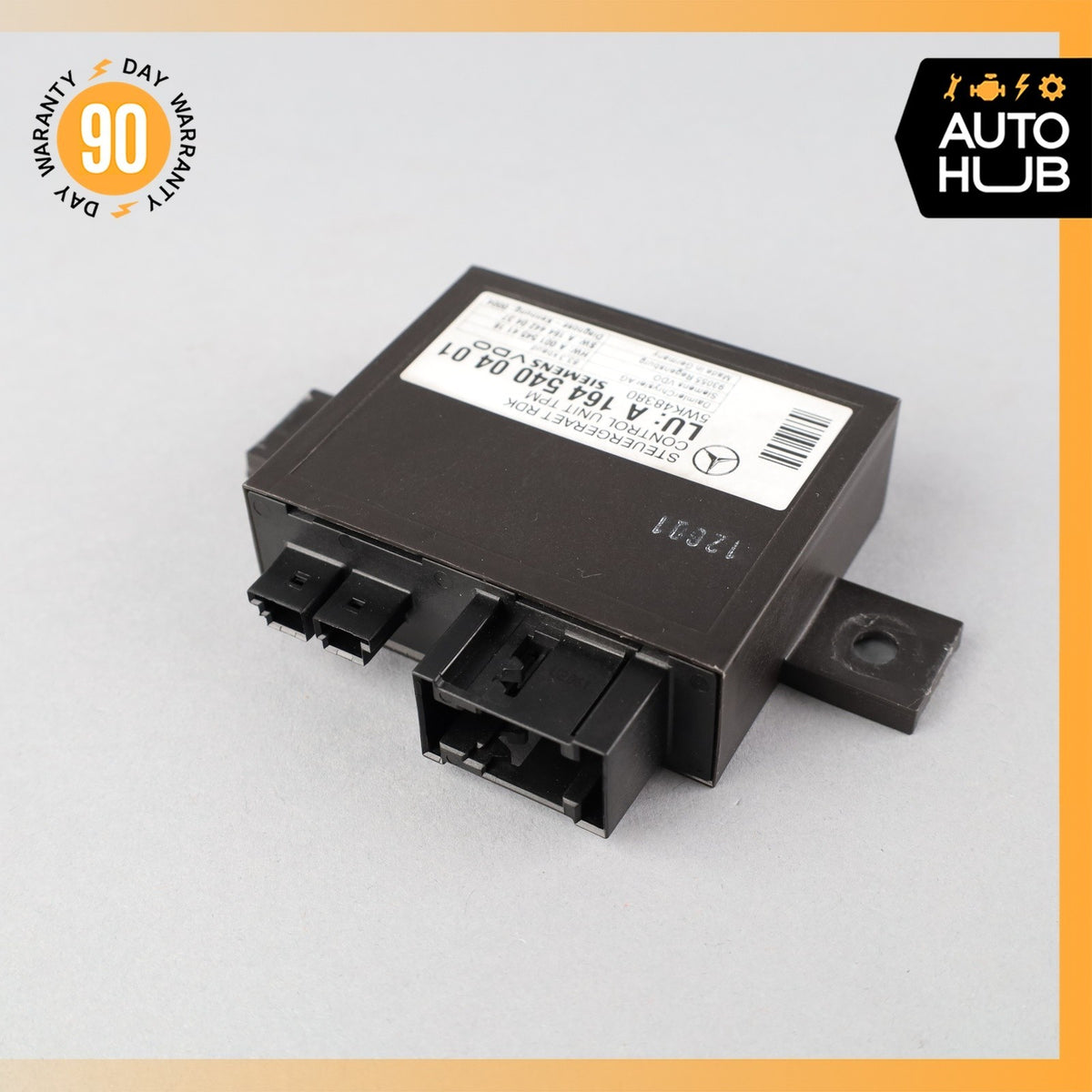 06-13 Mercedes R230 SL550 CL550 R350 TPMS Tire Pressure Control 1645400401 OEM - photo 2