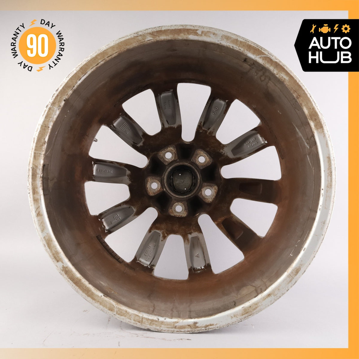 Porsche Cayenne 958 9 x 20 20" Wheel Rim Silver 7P5601025B OEM - photo 8