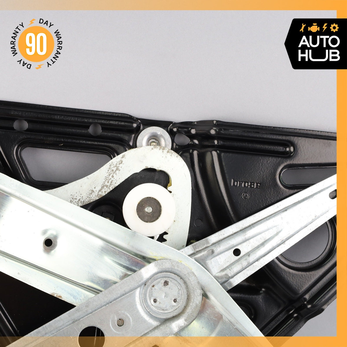 96-99 Mercedes W140 CL600 S500 Coupe Front Right Window Regulator w/ Motor OEM - photo 5