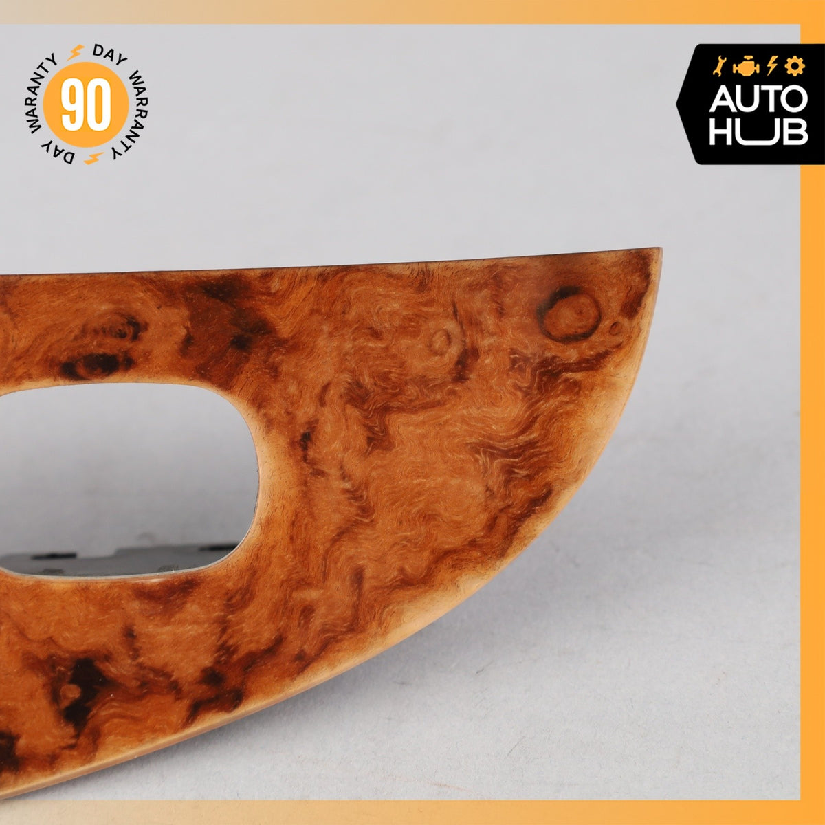 06-09 Mercedes W209 CLK550 CLK350 Right Side Window Switch Trim Wood OEM - photo 4