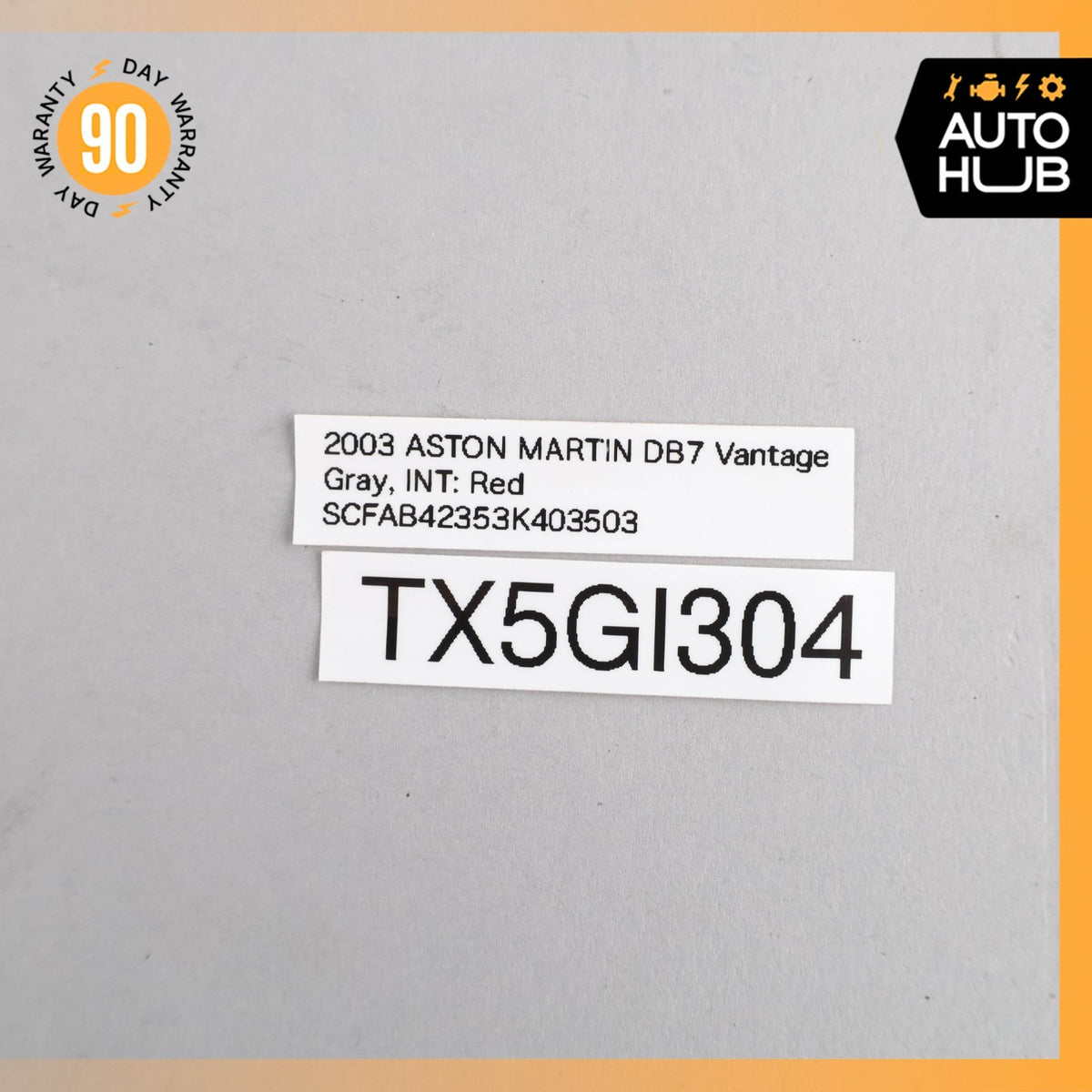 00-04 Aston Martin DB7 Vantage 5.9L V12 Engine Motor Throttle Body Cable OEM 35k - photo 14