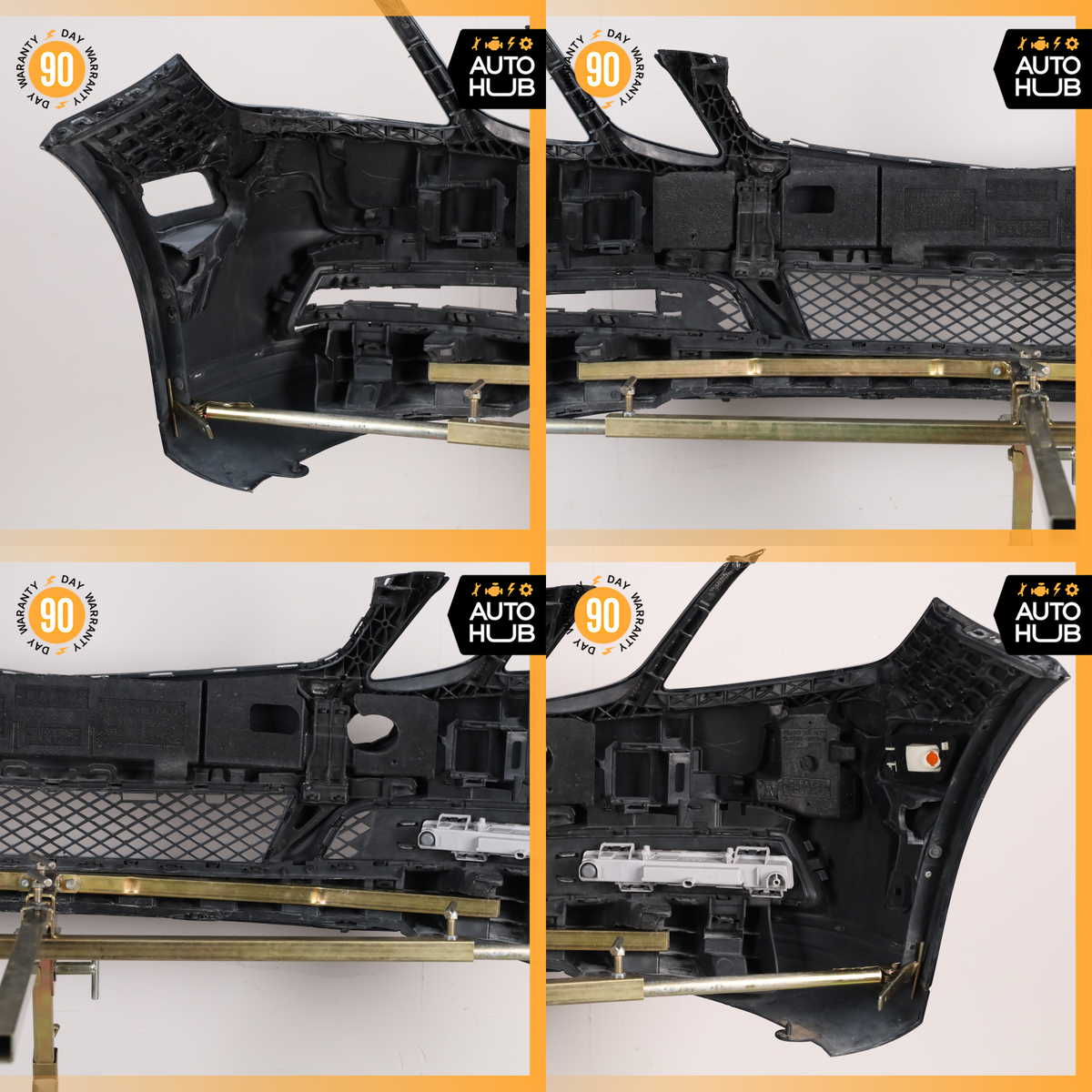 10-13 Mercedes W207 E350 E550 Base Front Bumper Cover Assembly Black OEM - photo 21