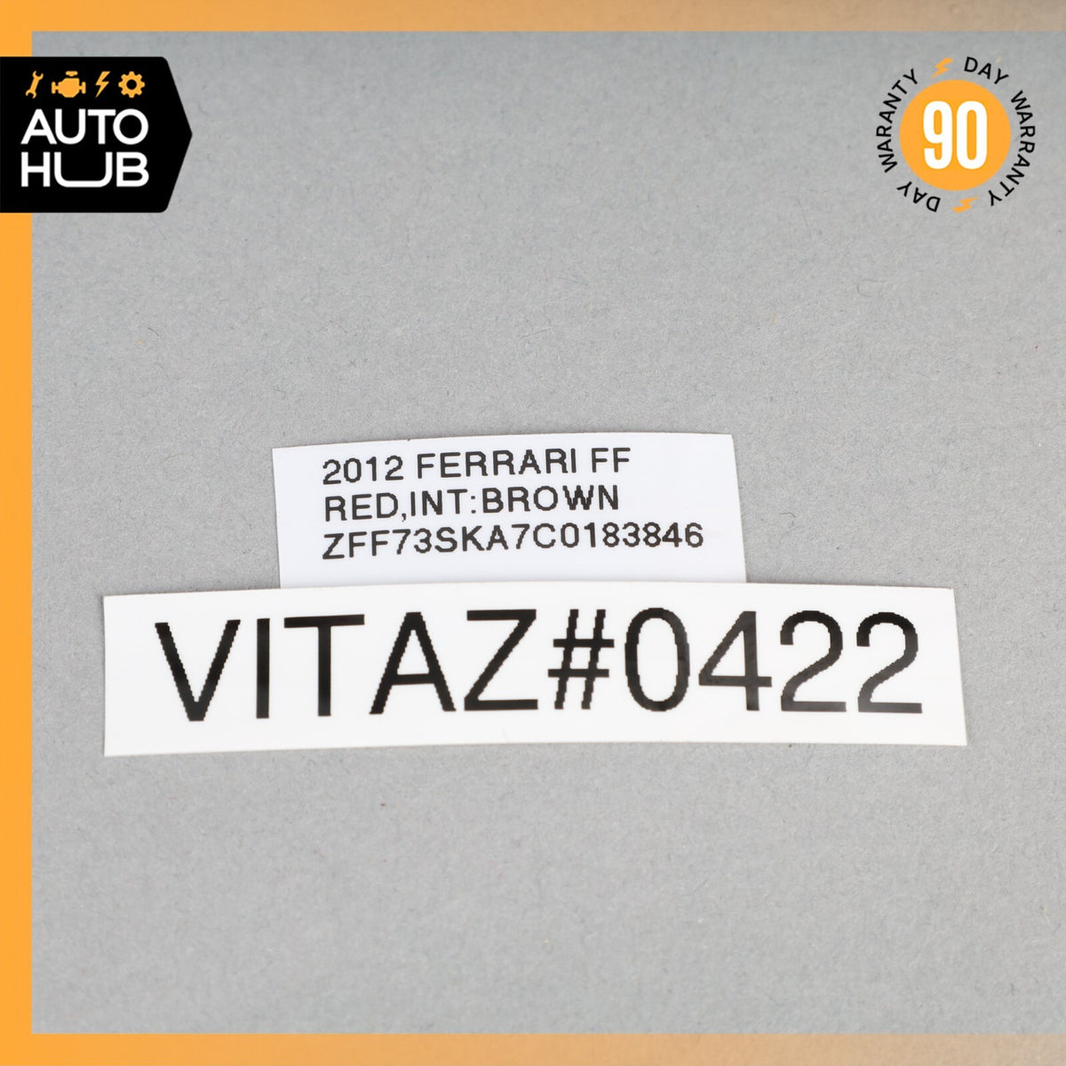 11-16 Ferrari FF F151 6.3L V12 Engine Oil Pump Return Line 256527 OEM 40k - photo 11