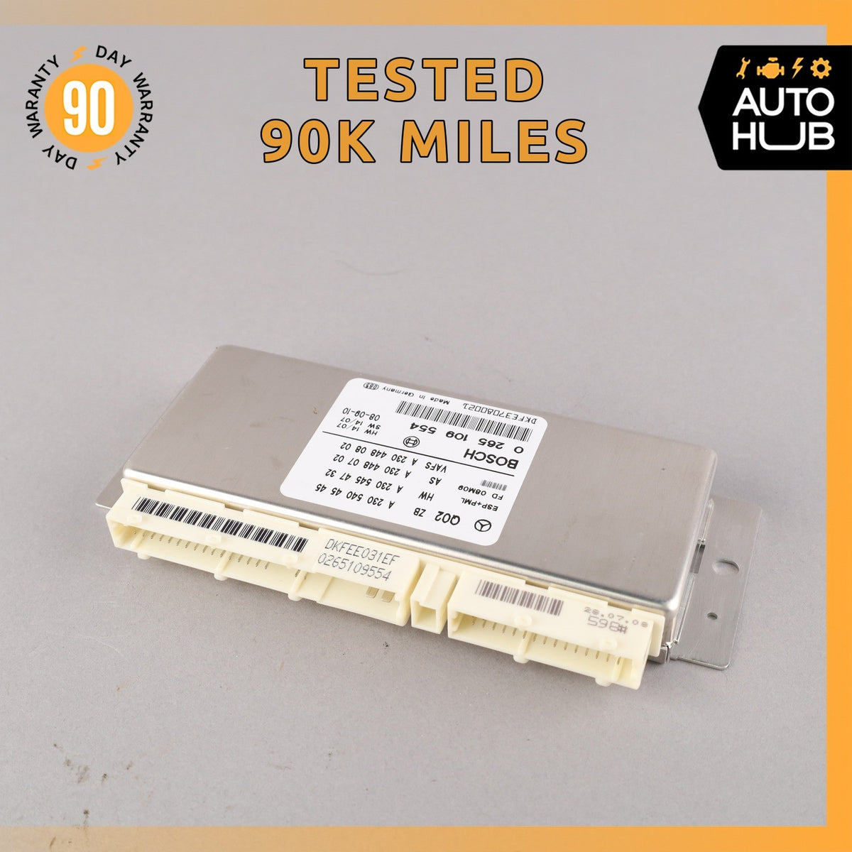 Mercedes R230 SL550 SL600 ESP Electronic Stability Control ABS PML Module OEM - photo 1