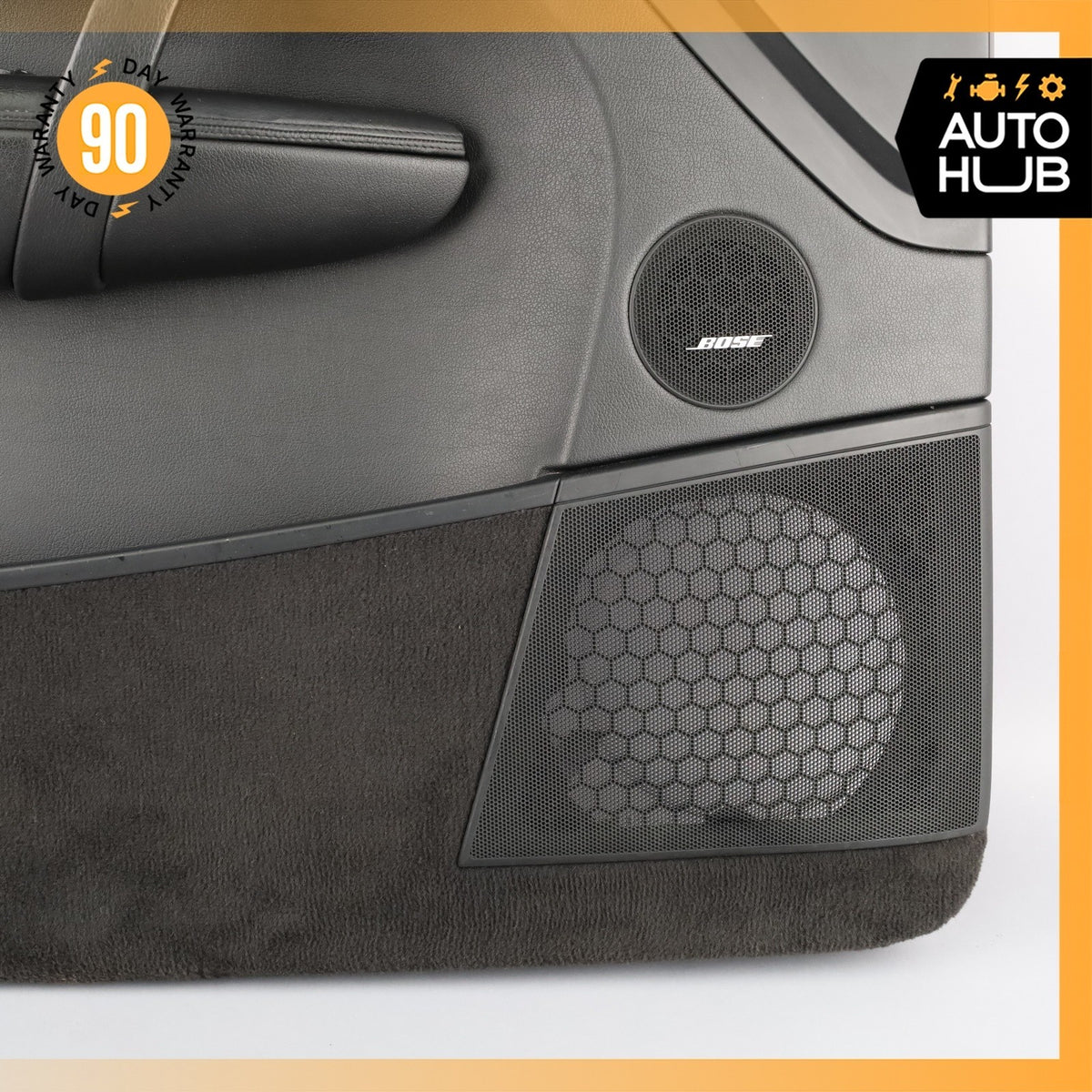 03-10 Porsche Cayenne 955 Front Left Driver Side Interior Door Panel Black OEM - photo 4