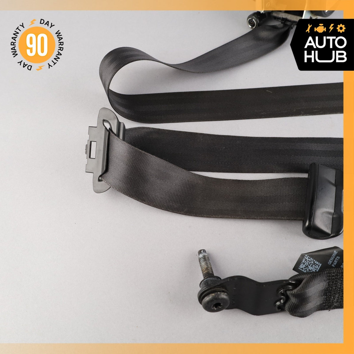 14-24 Jaguar X152 F-Type Front Left Driver Side Seatbelt Retractor Black OEM - photo 3