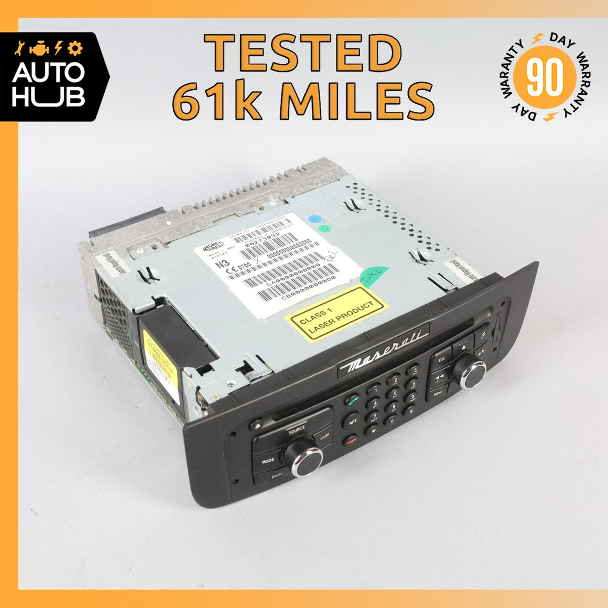 Maserati GranTurismo M145 Head Unit Comand Radio CD Navigation 273032 OEM 61k - photo 1