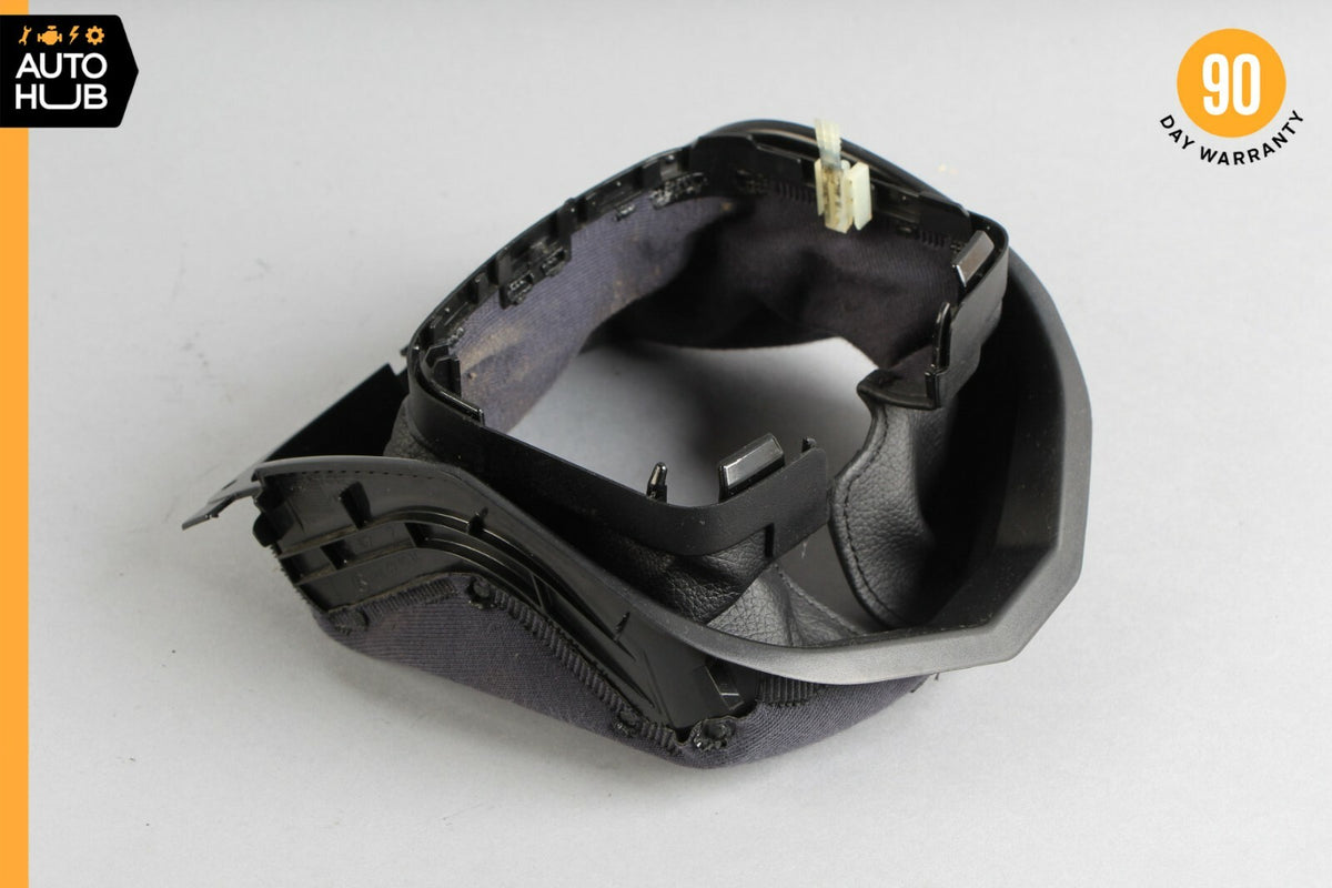08-11 Mercedes W204 C300 C350 C250 Steering Column Cover Boot Trim Black OEM - photo 4