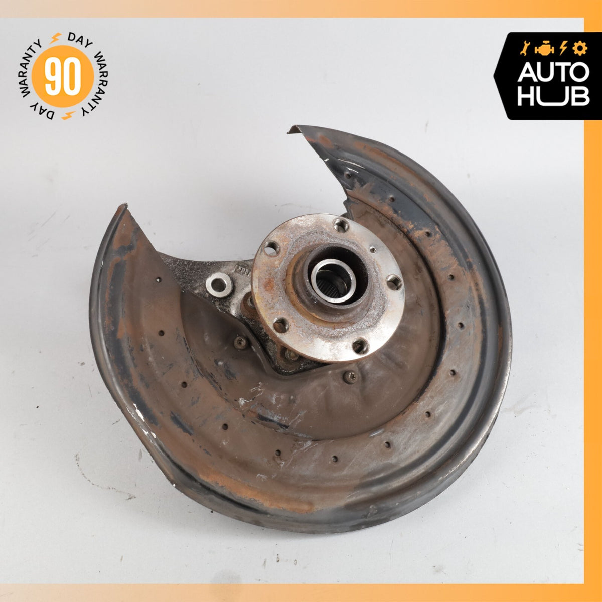 03-13 Bentley Continental GT Rear Right Side Spindle Knuckle Hub OEM - photo 2