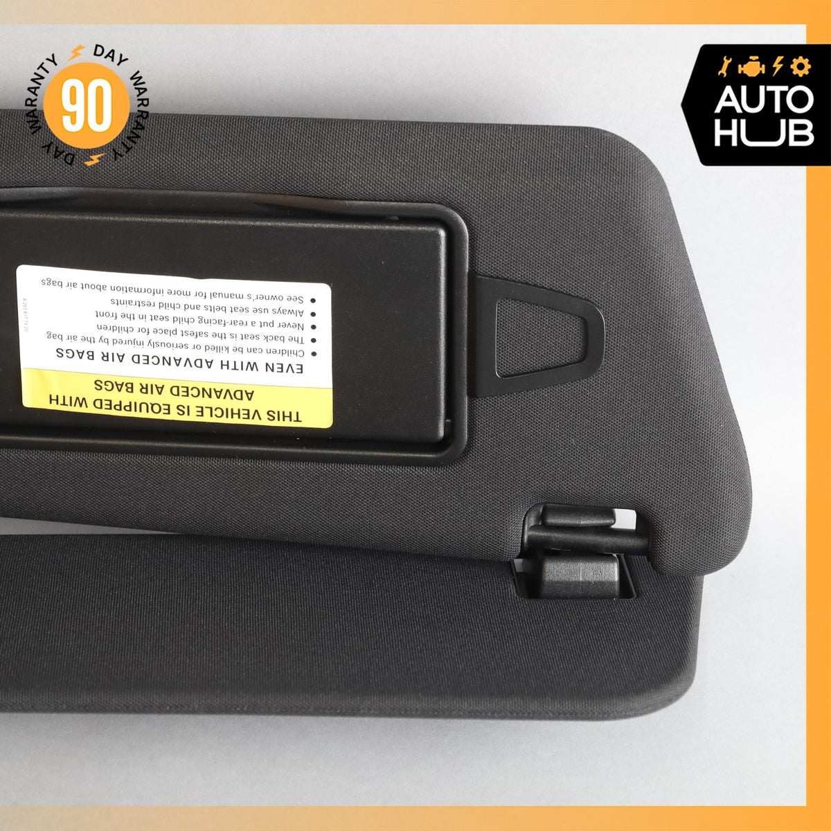 10-16 Mercedes W212 E350 E550 E400 Right Side Sun Visor Shade Sunvisor OEM 67k - photo 10