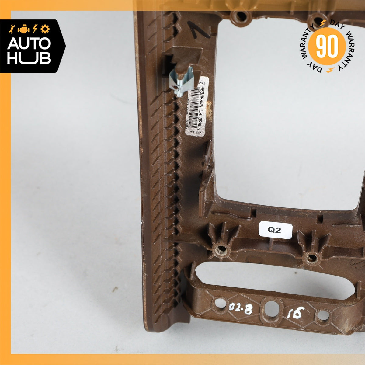 13-18 Mercedes W463 G550 G63 G65 AMG Center Console Trim Panel Wood OEM - photo 18
