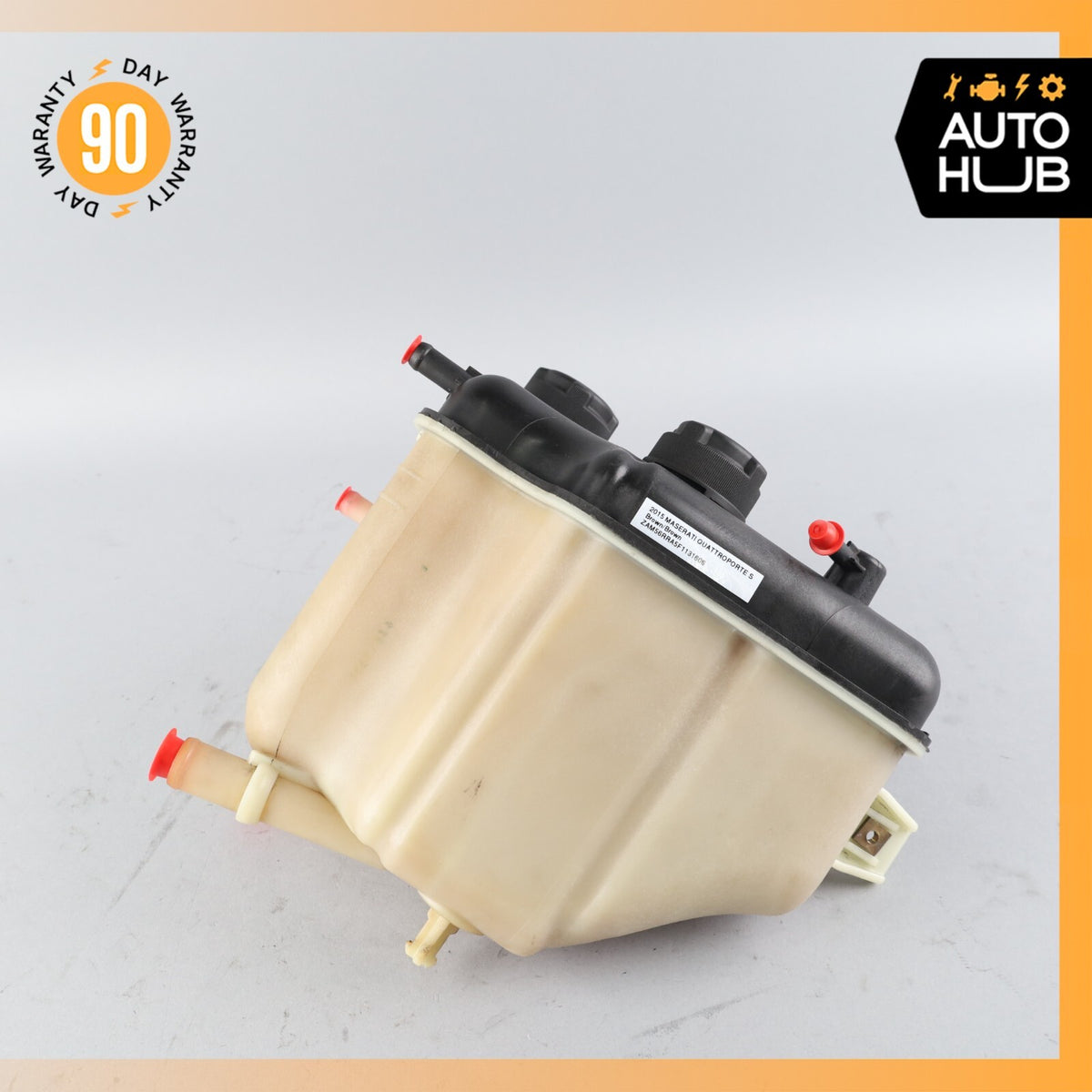 Maserati Quattroporte M156 SQ4 Coolant Reservoir Overflow Expansion Tank OEM 32k - photo 7