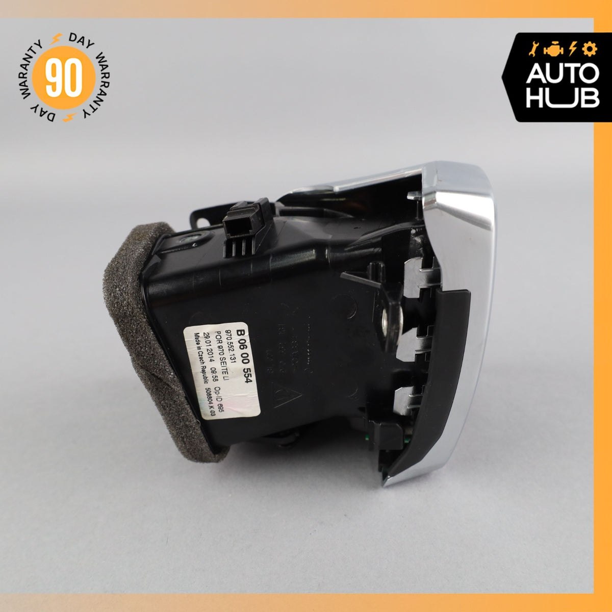 Porsche Panamera 970 Front Left Dashboard AC A/C Outer Air Vent OEM 86k - photo 4