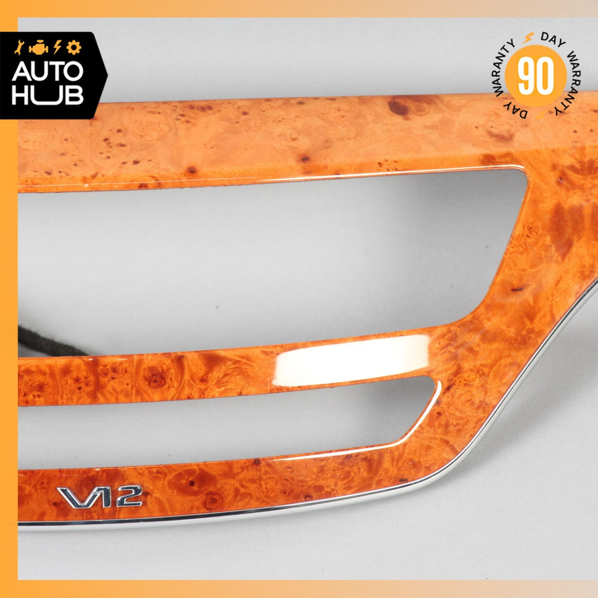 07-13 Mercedes W221 S600 S65 AMG V12 Dashboard Center Trim Bezel Designo OEM - photo 5