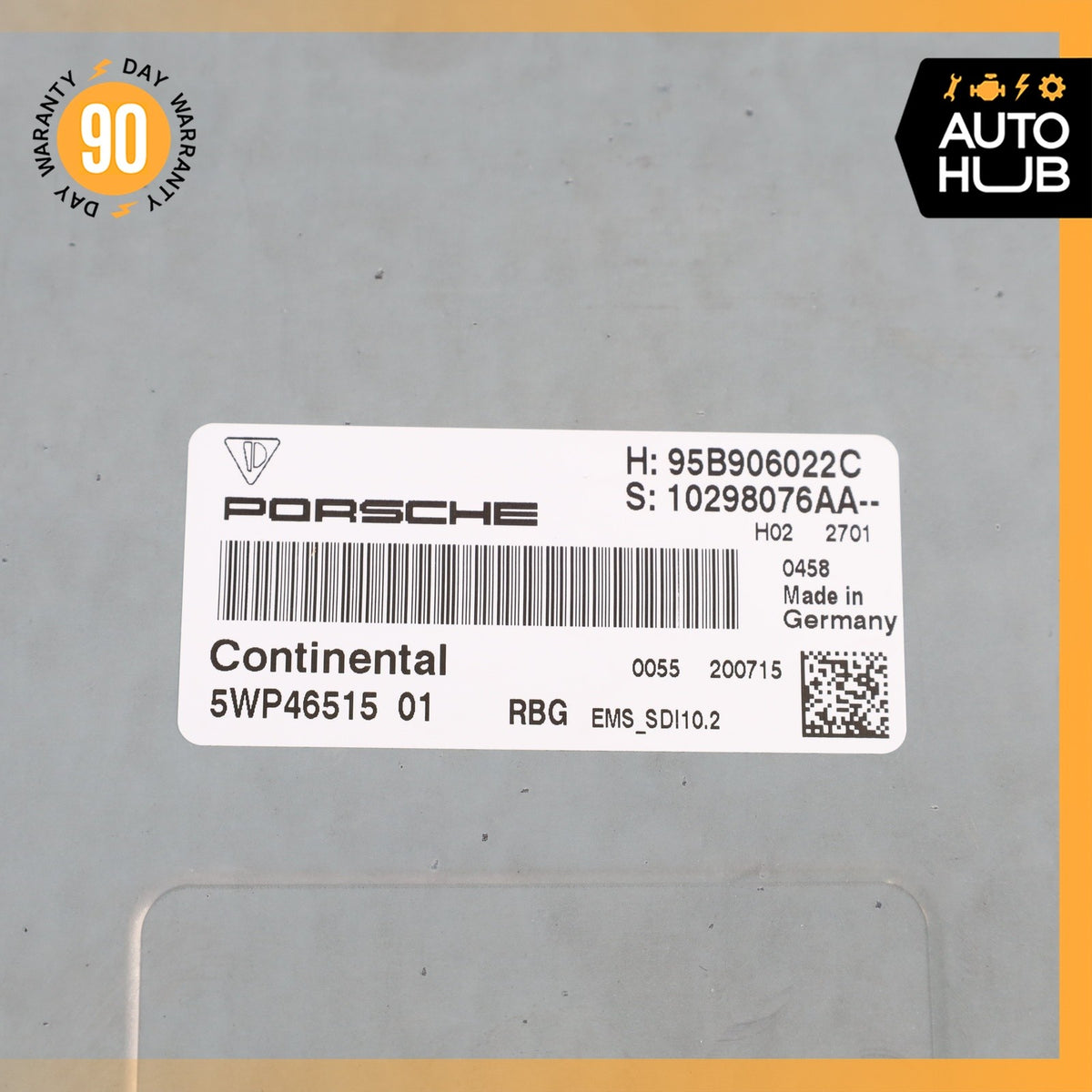 15-18 Porsche Macan 95B Turbo S Engine Motor Control Module ECU ECM DME OEM 74k - photo 9