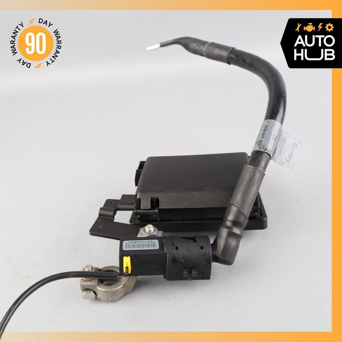 Bentley Continental Flying Spur Battery Starter Alternator Cable w/ Fuse Box OEM - photo 3