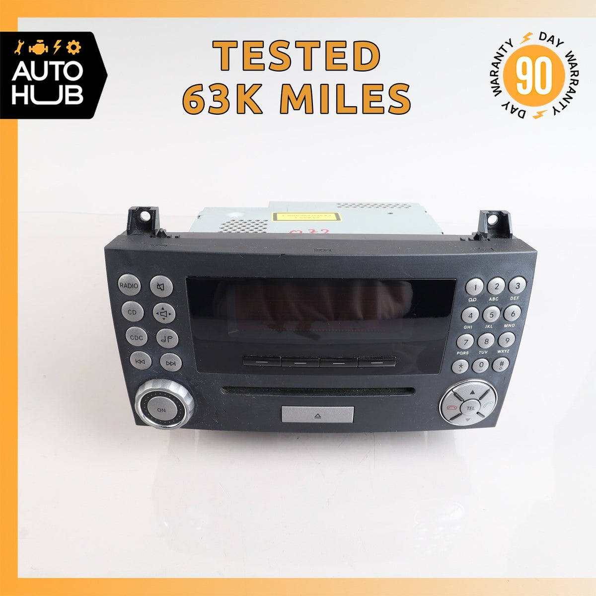 05-08 Mercedes R171 SLK280 SLK350 Head Unit Radio AM/FM CD Player 1718200886 OEM - photo 1