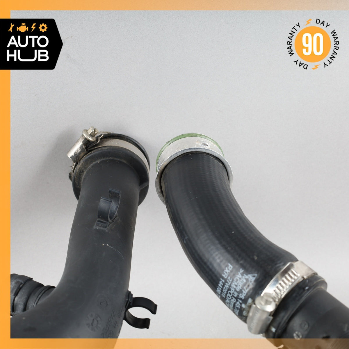 Porsche Cayenne 958 3.6L Left Radiator Intercooler Coolant Hose Set OEM - photo 16