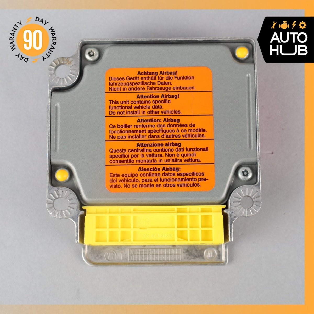 00-02 Bentley Arnage / RR Seraph Airbag Air Bag Sensor SRS Control Module OEM - photo 8