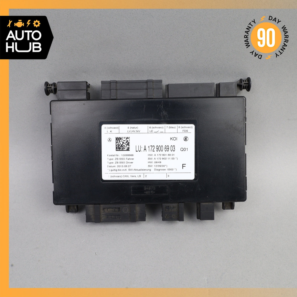 08-18 Mercedes W212 E250 CLS63 SLK250 Seat Control Module Front Left Side OEM - photo 2