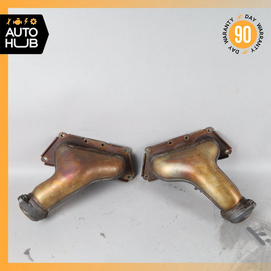 12-18 Mercedes W207 E350 CLS400 M276 Exhaust Manifold Left & Right Side Set OEM - photo 1