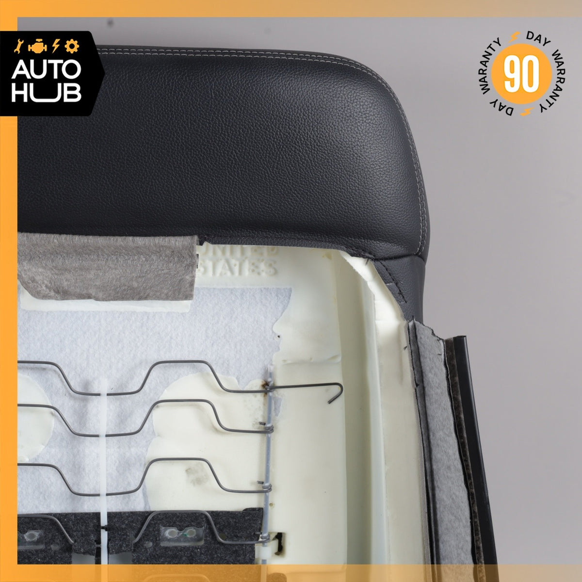 13-19 Mercedes X166 GL450 GLS550 Seat Cushion Top Upper Front Left Side OEM - photo 11