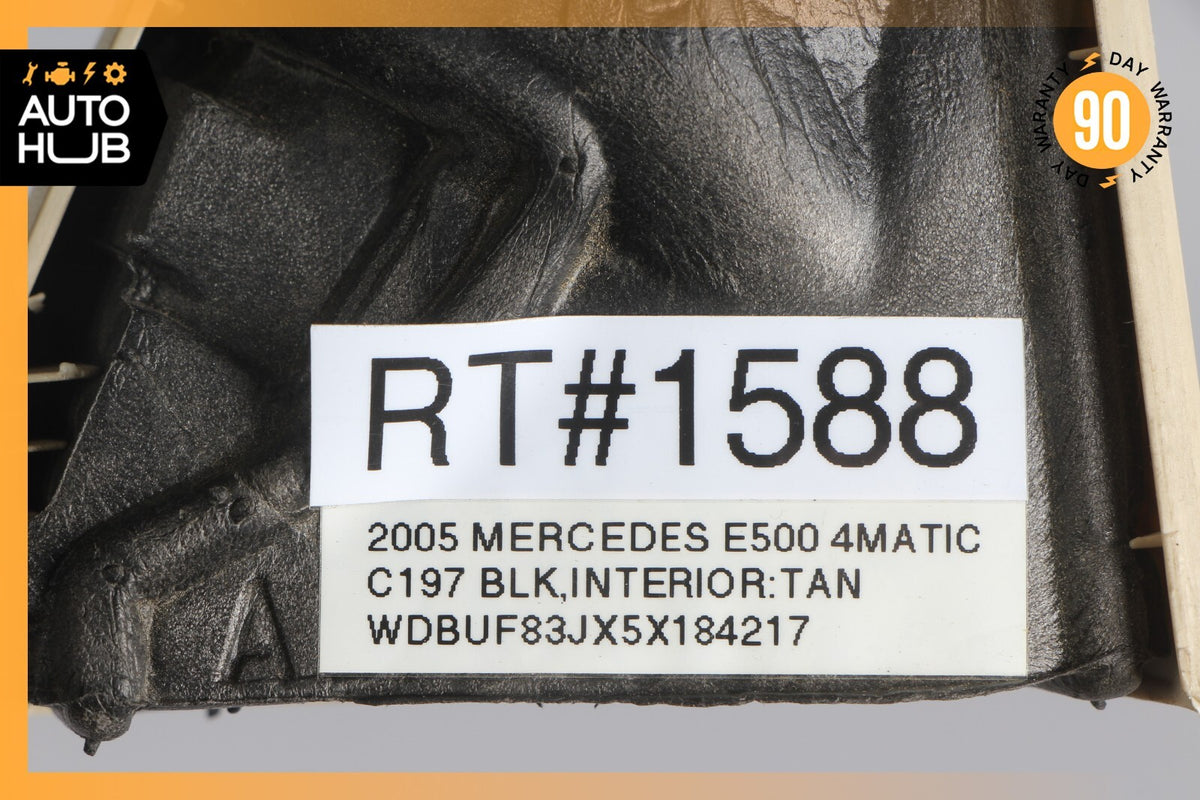 03-06 Mercedes W211 E500 E55 Tweeter Speaker Cover Left Driver Side Beige OEM - photo 12