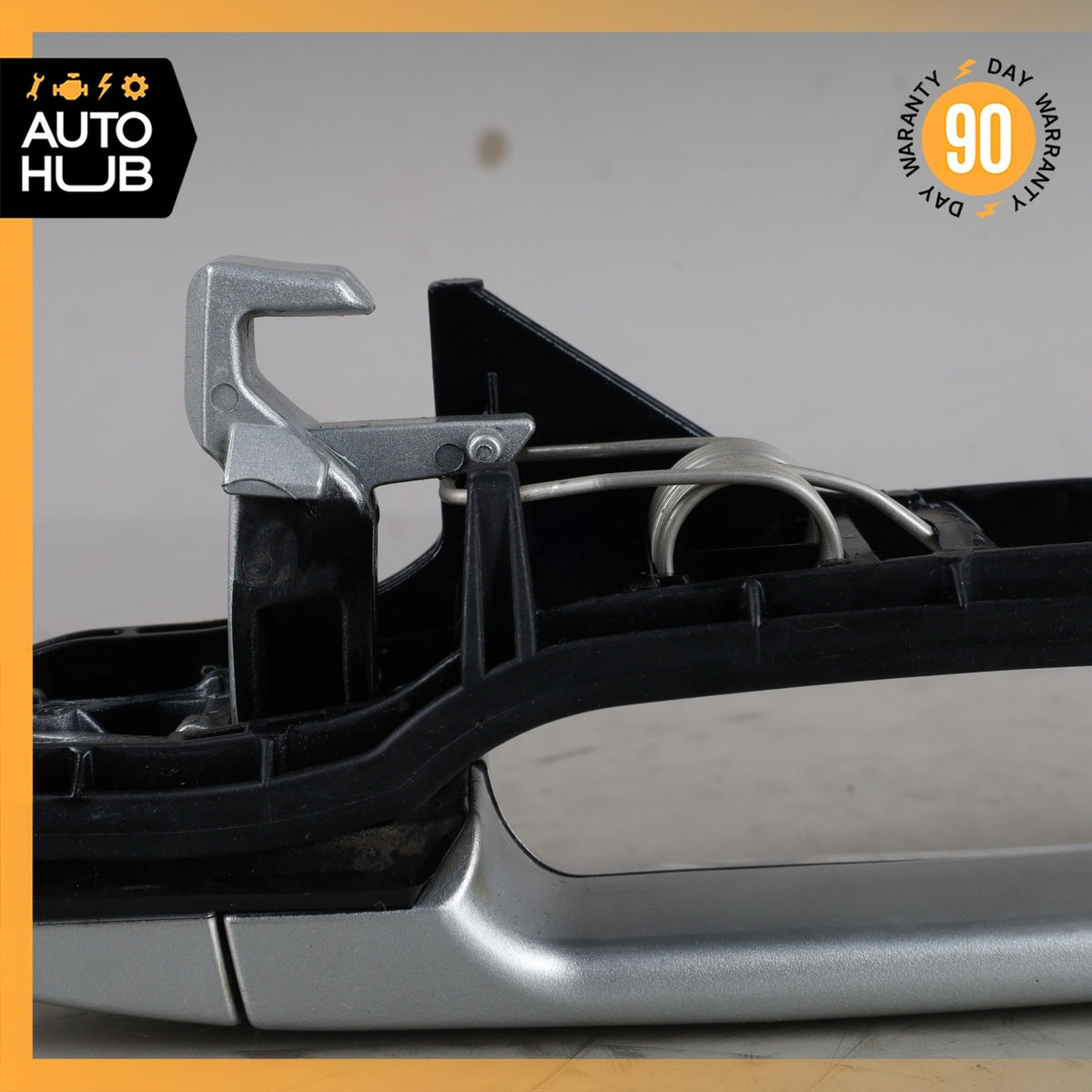 98-03 Mercedes W210 E430 E55 AMG Rear Left Driver Side Door Handle Silver OEM - photo 8