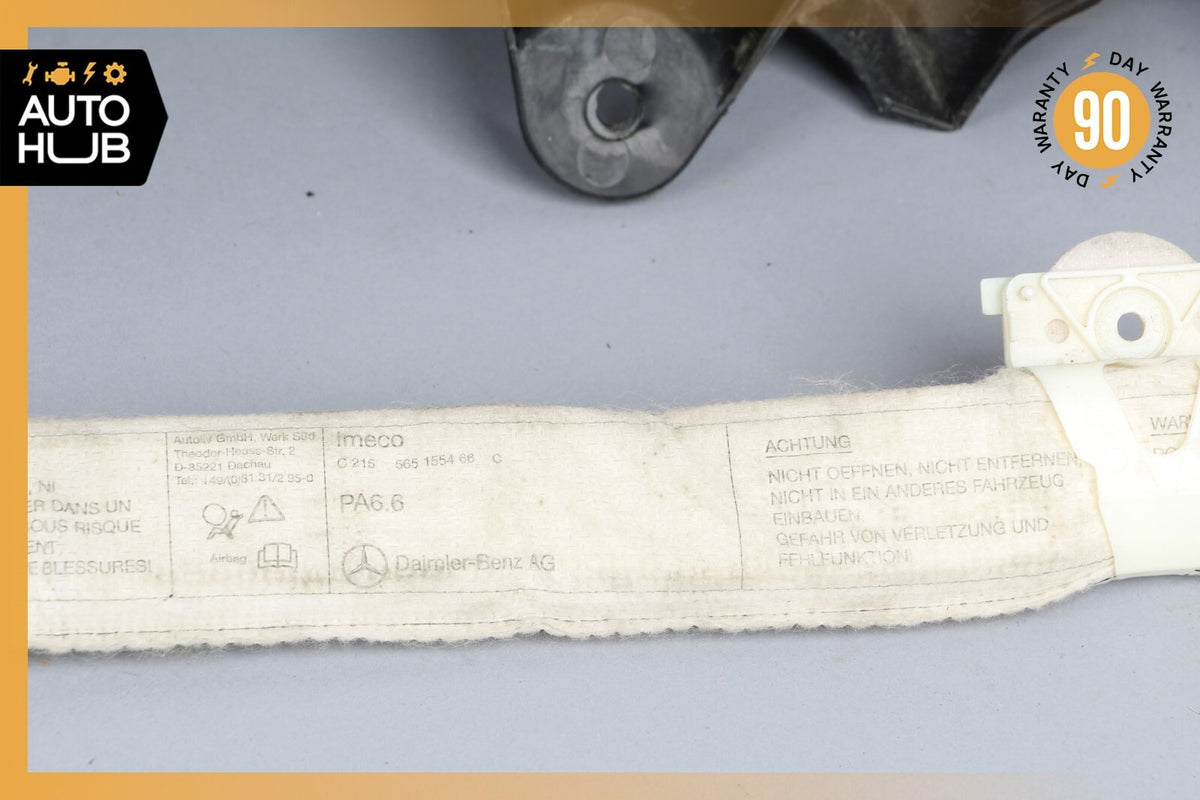 00-06 Mercedes W215 CL55 AMG CL500 Roof Curtain Airbag Air Bag Right Side OEM - photo 9