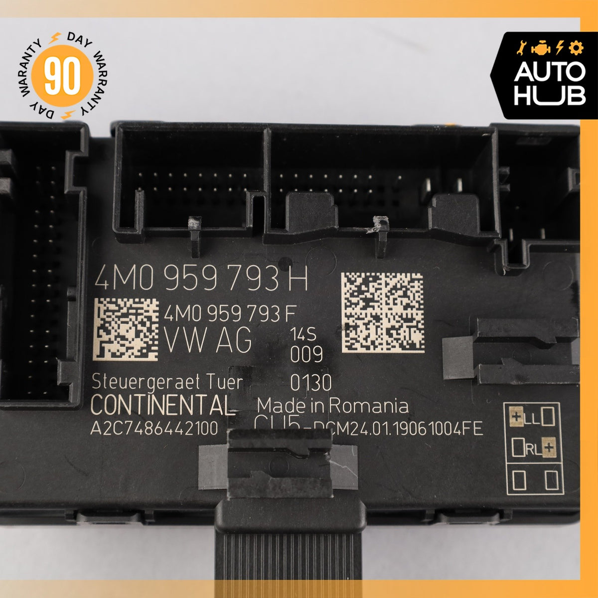 2018Audi B9 A5 Front Left Driver Door Control Module Unit OEM - photo 9