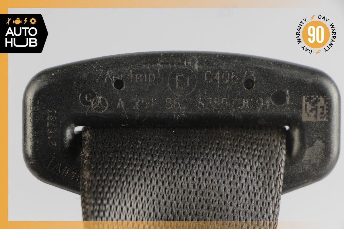 06-13 Mercedes X164 GL550 ML350 Front Left Driver Side Seat Belt Seatbelt OEM - photo 11