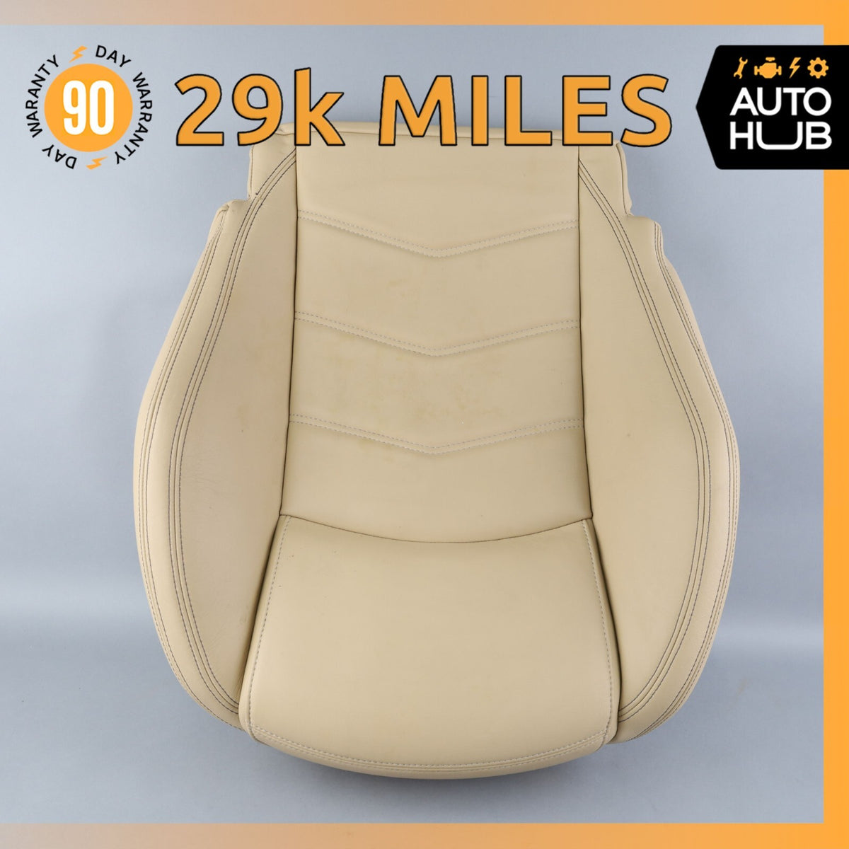Maserati GranTurismo S M145 Front Seat Cushion Bottom Lower Right Side OEM 29k - photo 1