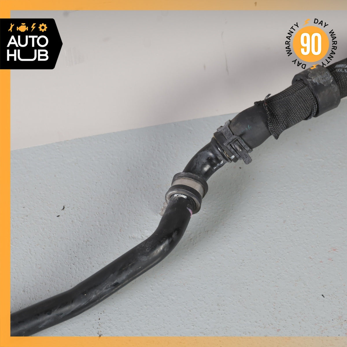 15-23 Mercedes W205 C63 AMG M177 Engine Water Coolant Hose Pipe Line OEM - photo 8