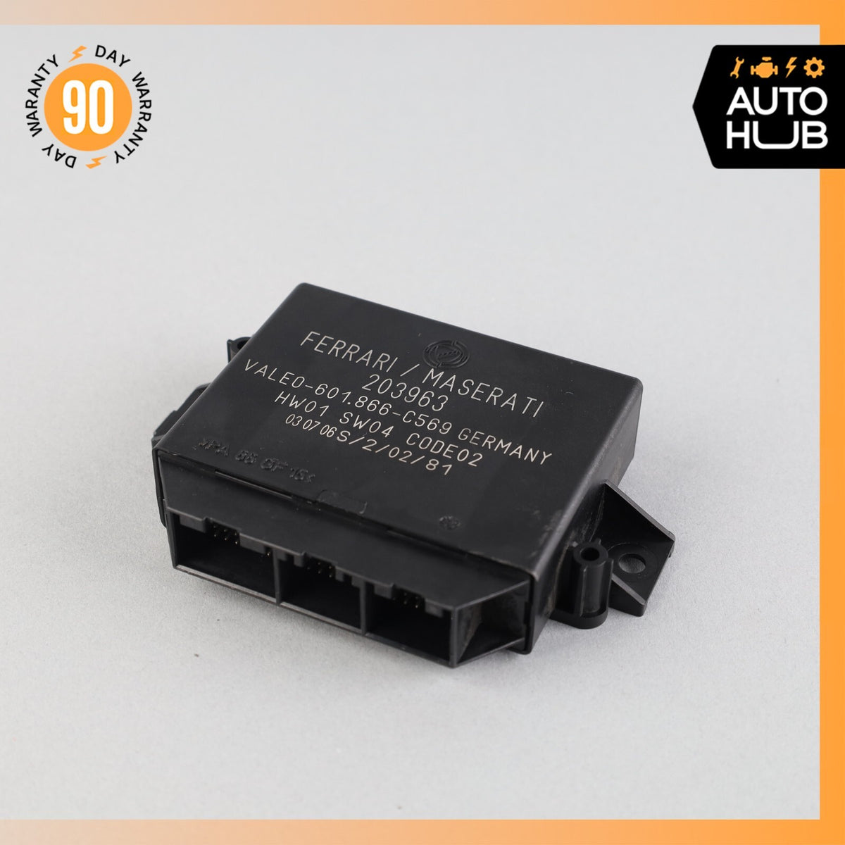 03-08 Maserati Quattroporte M139 Park Parking Assist Control Module OEM 51k - photo 1