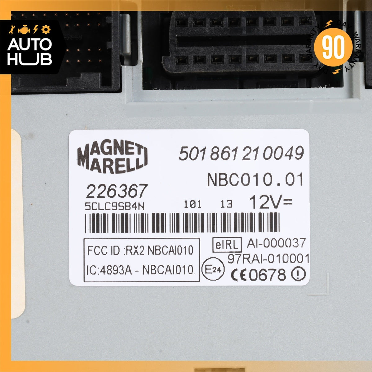 2006 Maserati Quattroporte M139 / Ferrari 612 Body Control Module BCM OEM 84k - photo 15