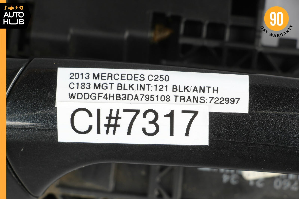 12-14 Mercedes W204 C250 C300 Rear Left Side Exterior Door Handle OEM - photo 12