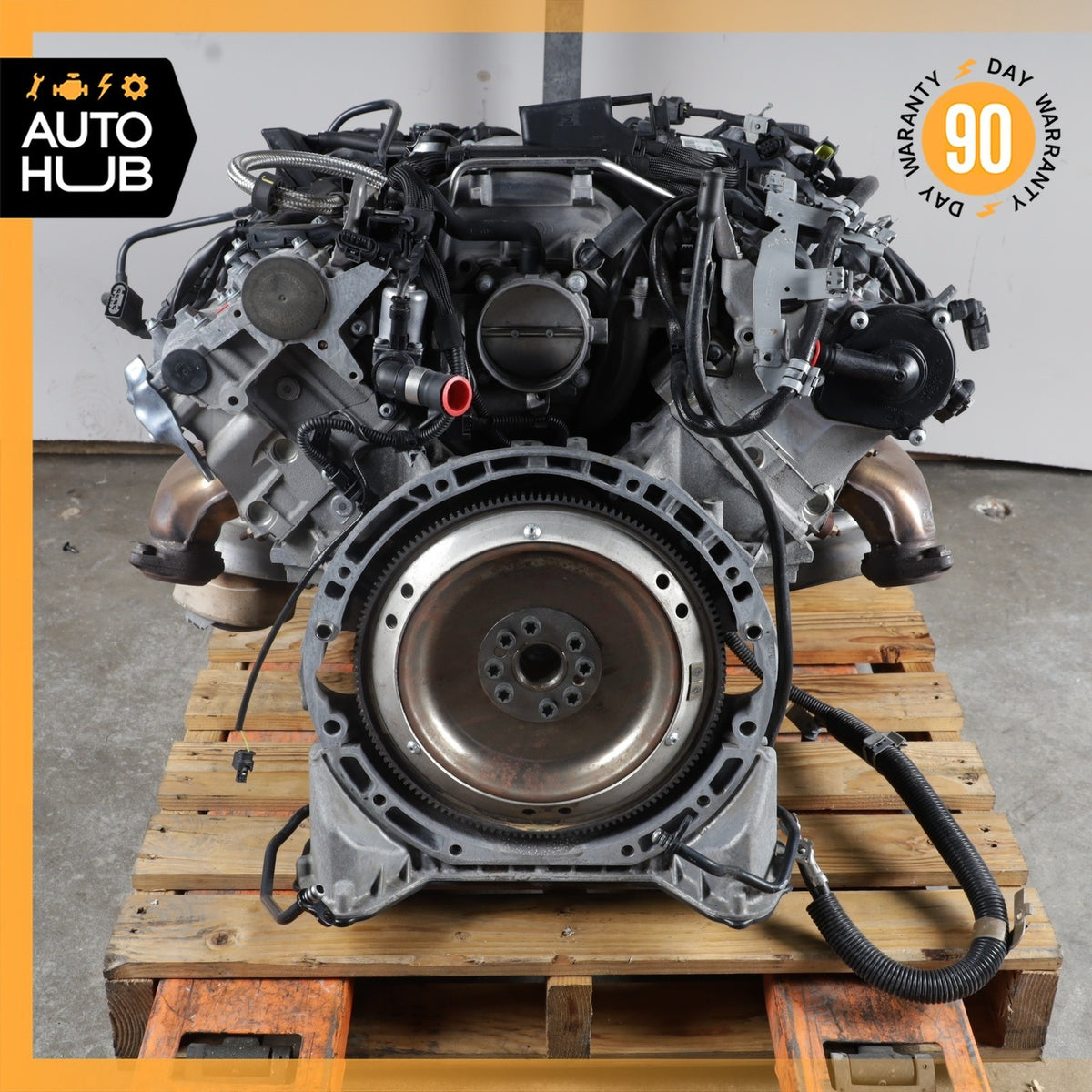 07-12 Mercedes R230 SL550 E550 Engine Motor Assembly 5.5L V8 M273 RWD OEM 113k - photo 8