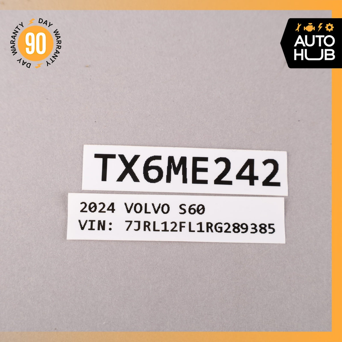 23-25 Volvo S60 Rear Bumper Blind Spot Radar Distance Sensor Module OEM 60k - photo 10
